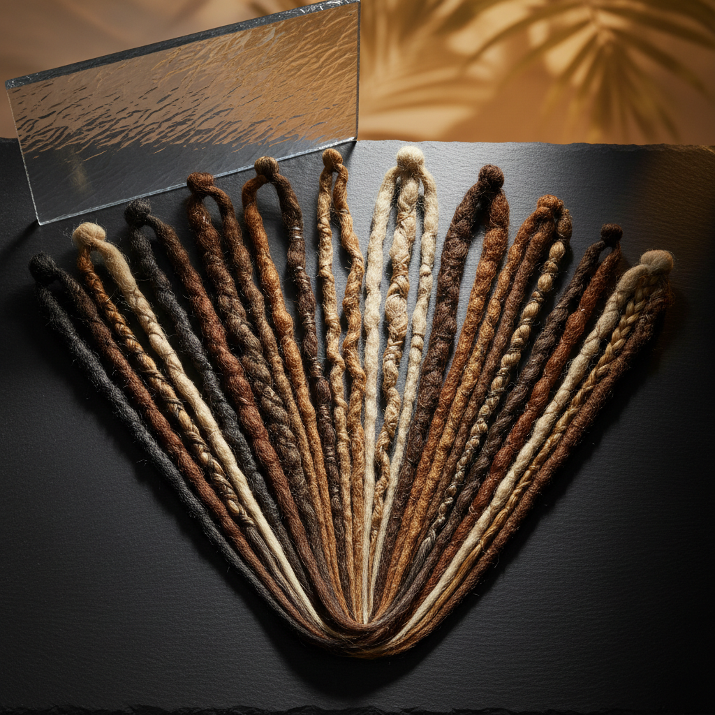10-Piece Dreadlock Set
