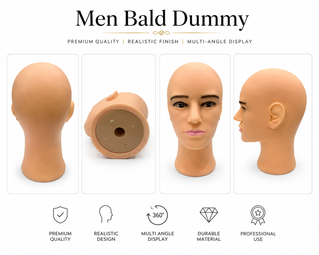 Men Bald Dummy