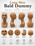 Bald Long Dummy with Shoulder