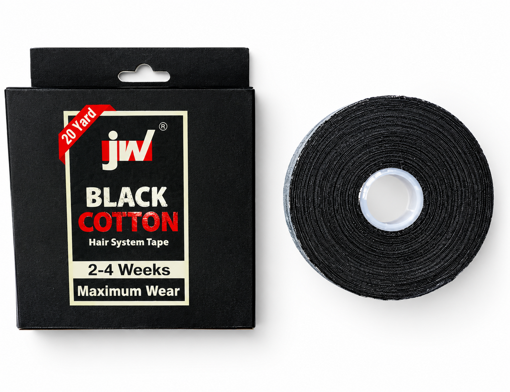 JW Black Cotton Tape