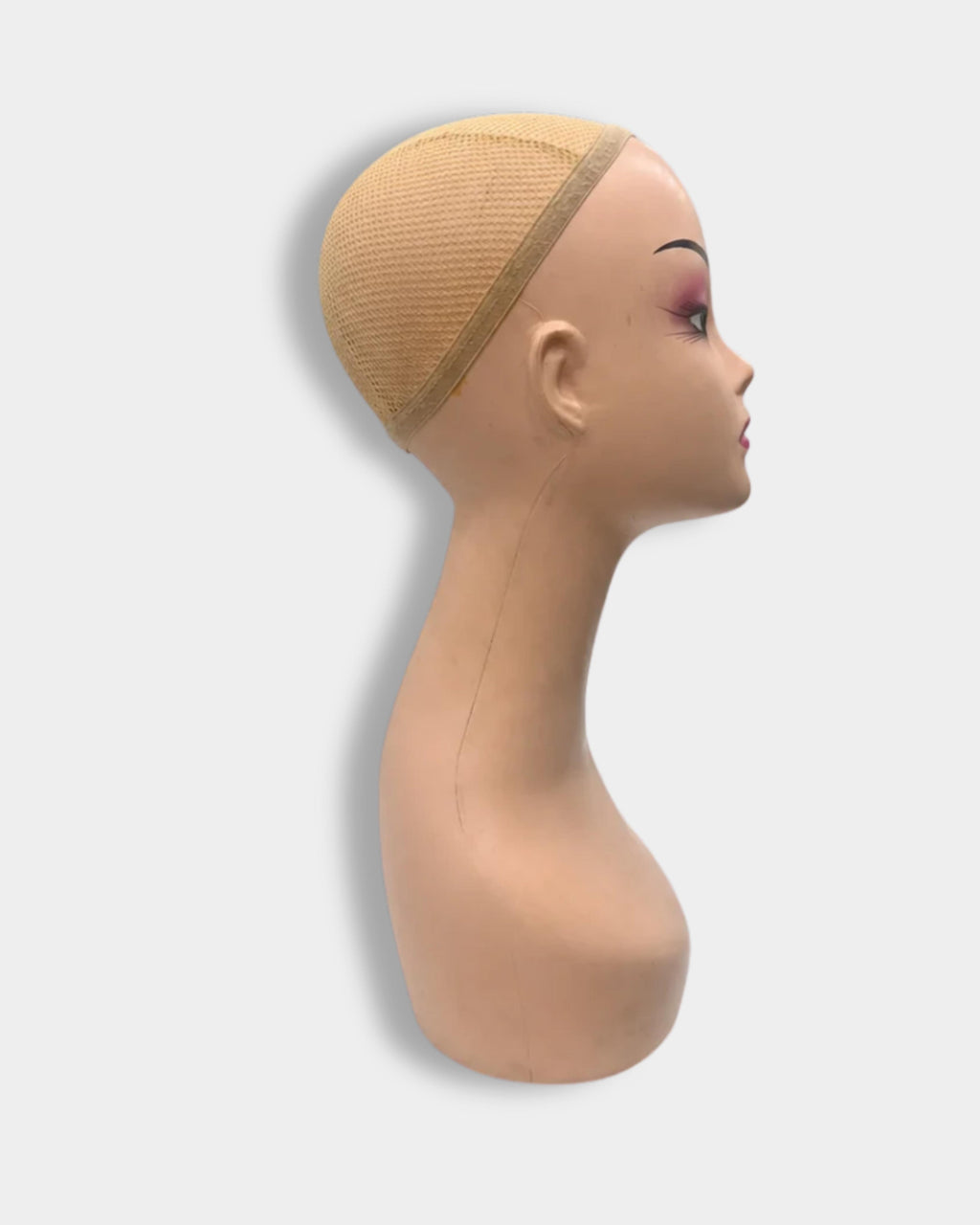 Long Women  Plastic Bald Dummy