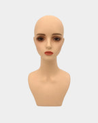 Bald Dummy with Shoulder Silicone Body