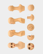 Bald Dummy with Shoulder Silicone Body