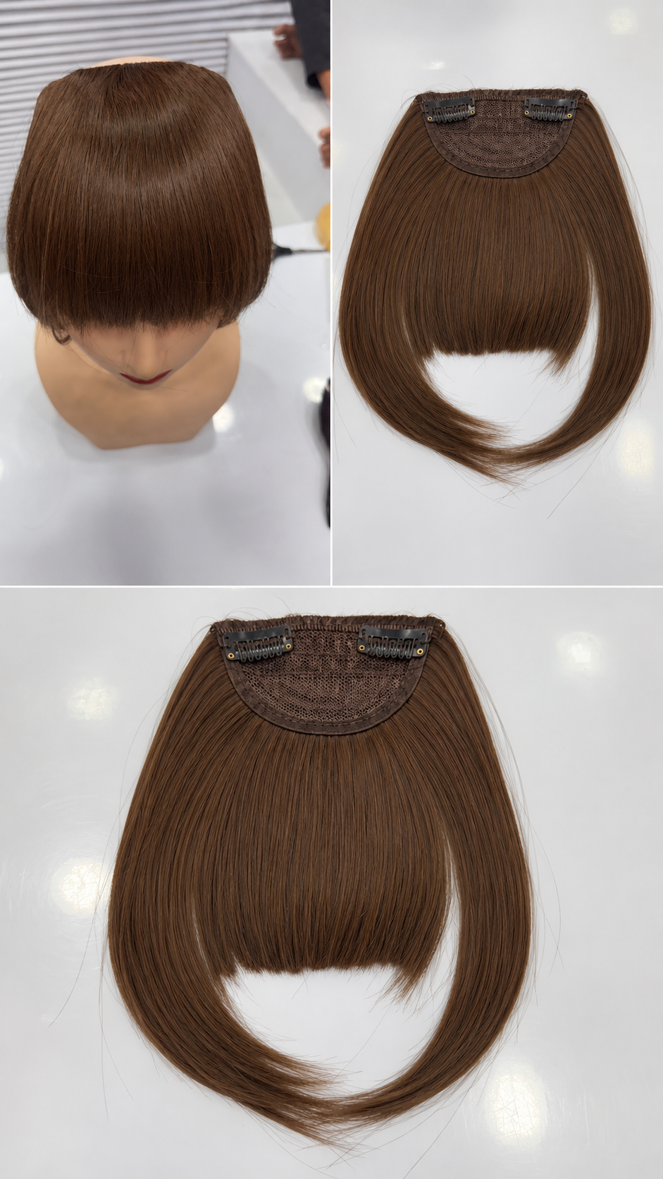 2 Clip Big Fringe