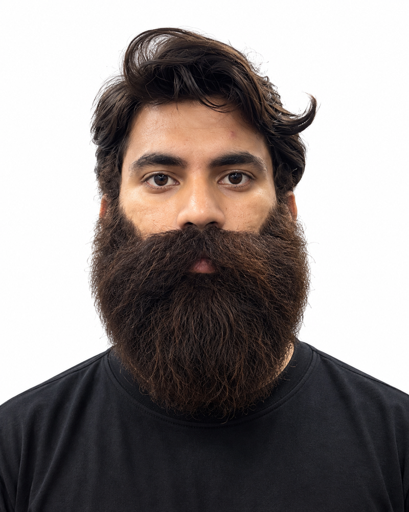 Beard And Moustache Set