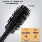Carbon Dry Round Brush 43mm
