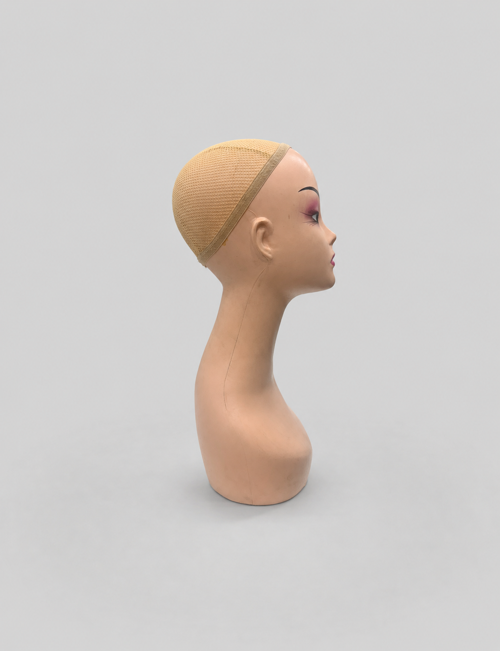 Long Women  Plastic Bald Dummy