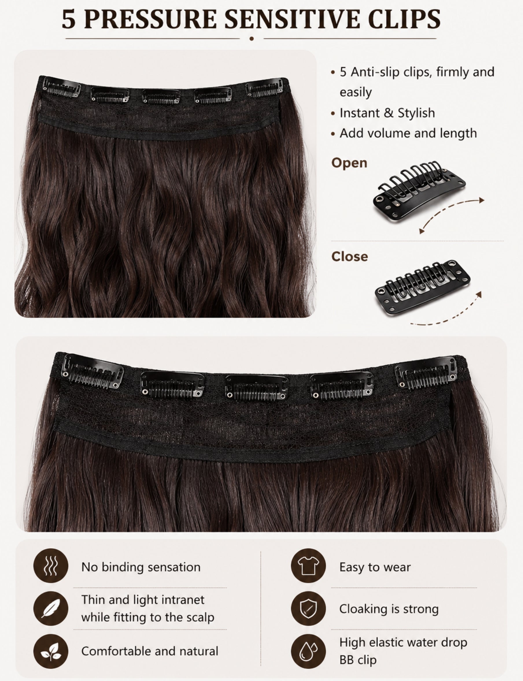 Curly Hair Extension