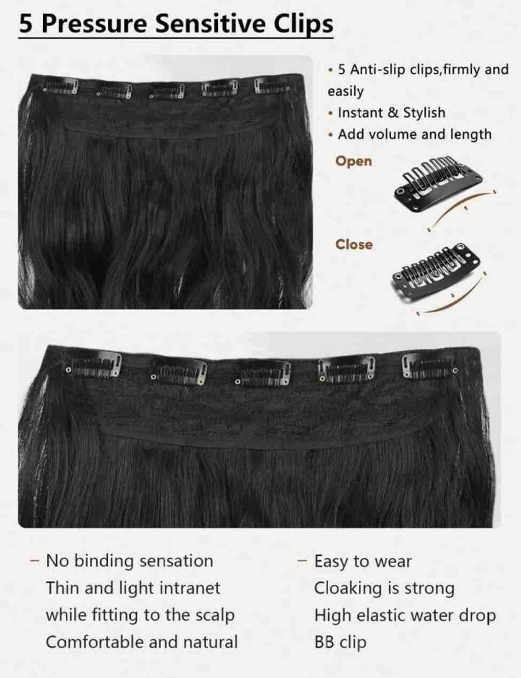Curly Hair Extension
