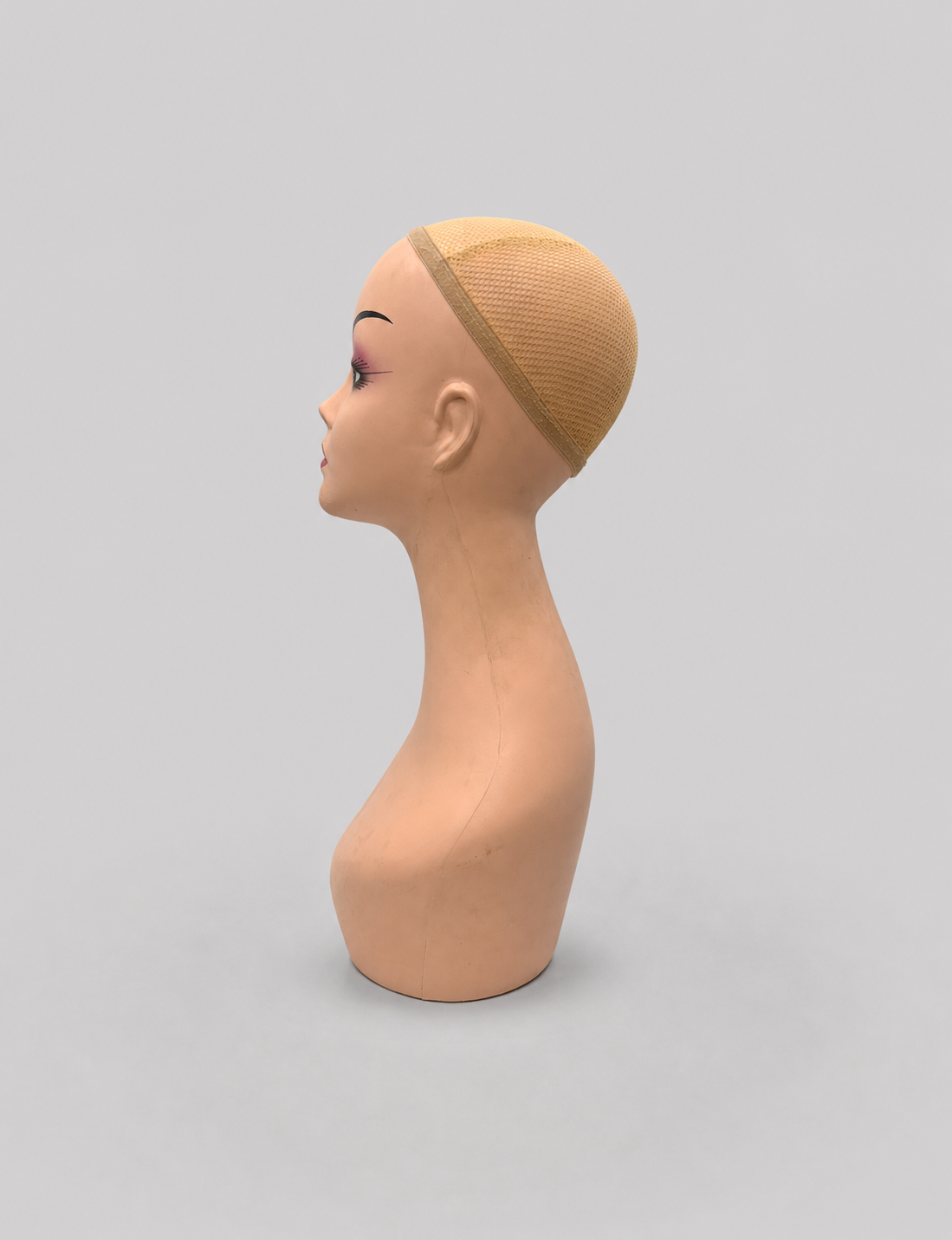 Long Women  Plastic Bald Dummy