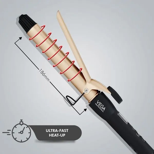VEGA Pro Cera Curls 32mm Curling Tong