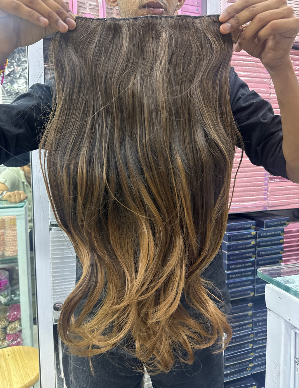 Step Cutting Clip-In Extension