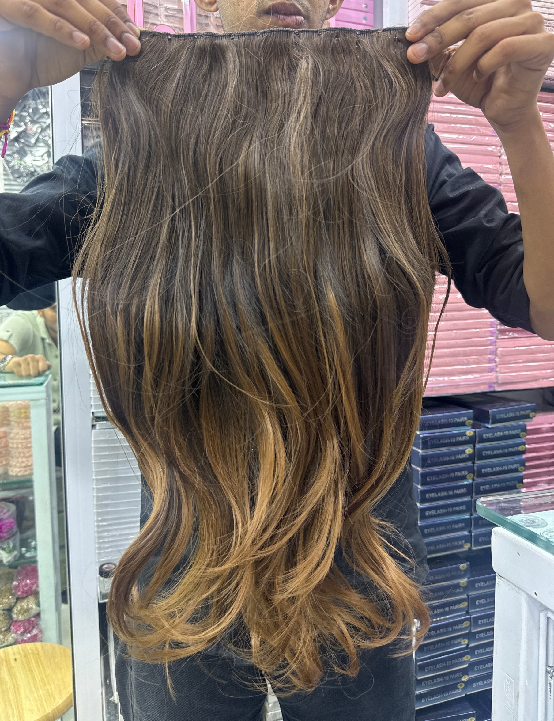 Step Cutting Clip-In Extension