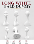 Bald White Dummy with Shoulder