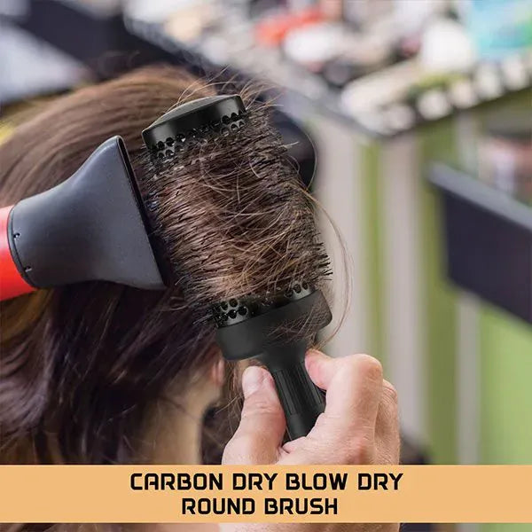 Carbon Dry Round Brush 53mm