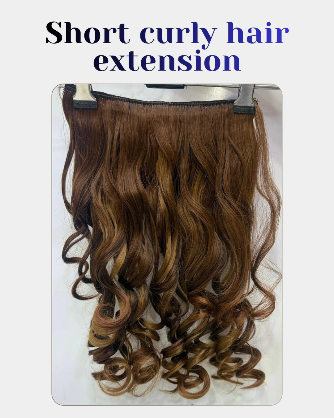 Short Curly Hair Extension