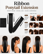 Ribbon Ponytail Extension