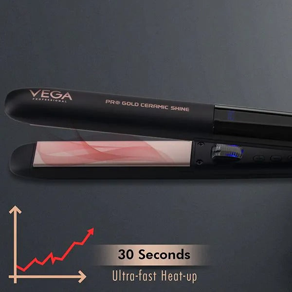 VEGA Pro Gold Ceramic Shine Straightener