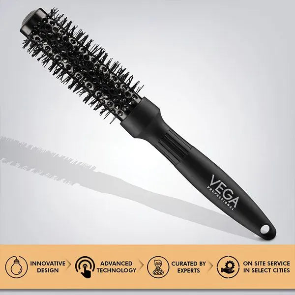 Carbon Dry Round Brush 25mm