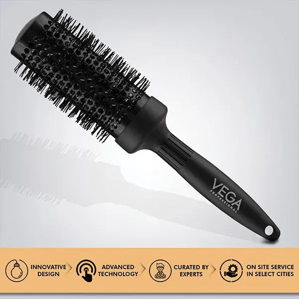 Carbon Dry Round Brush 43mm