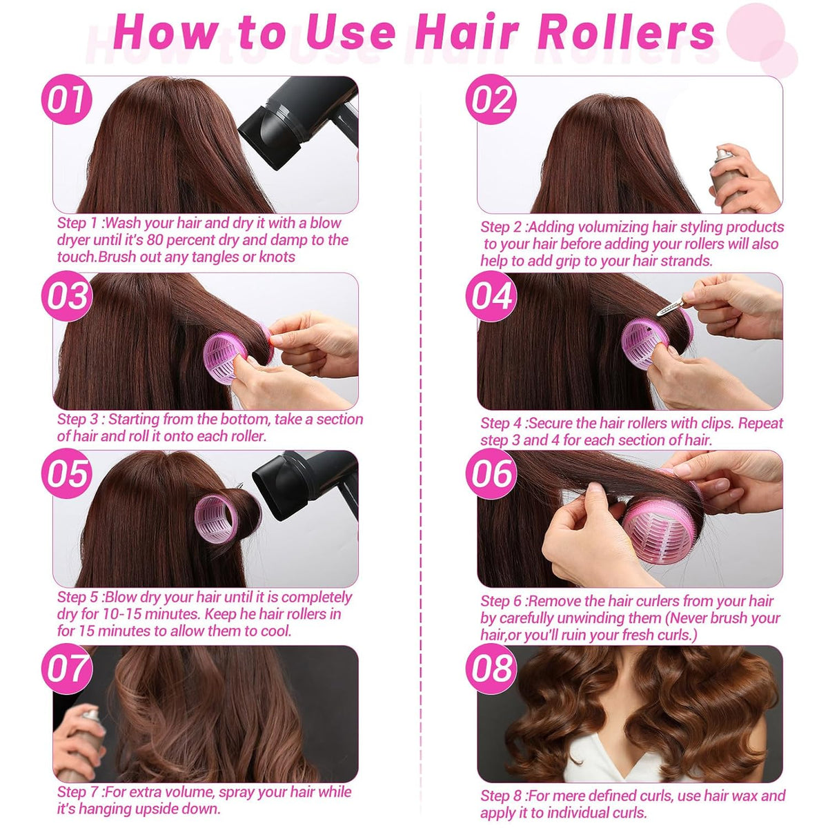 Velcro Roller 3 size set