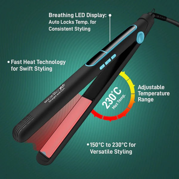 2 in 1 Straight & Curl Slim