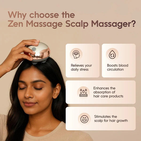 Zen Electric Scalp Massager