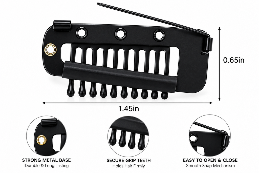 Tic Tac Clip With Safety Pins