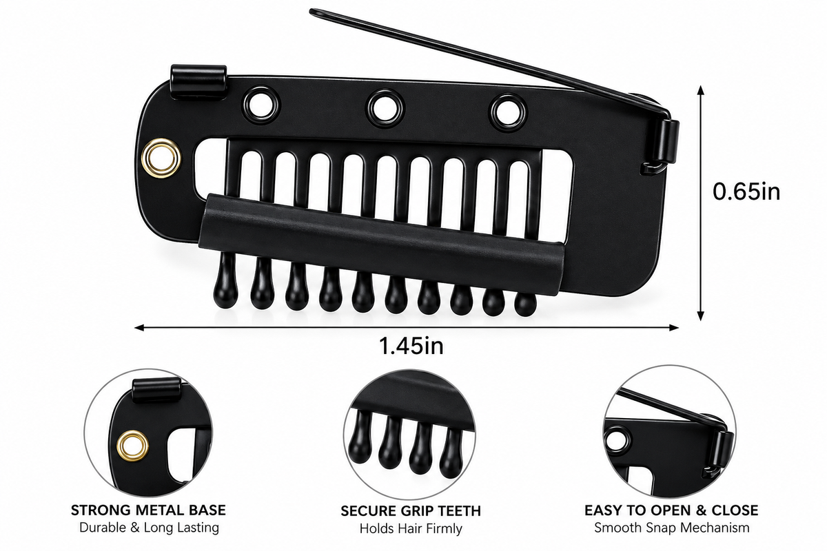 Tic Tac Clip With Safety Pins