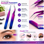 Lash Tweezers 2 Pcs