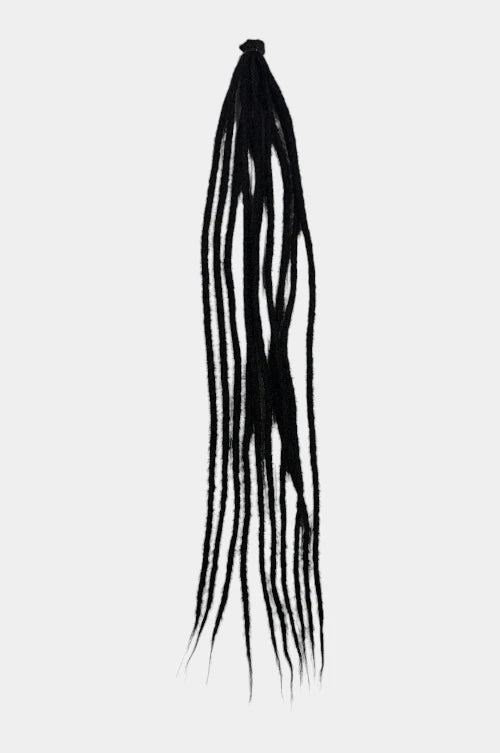 Black Dreadlocks Set of 10 pcs