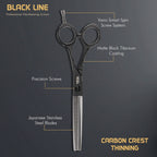 VEGA Carbon Crest 34 Thinning Scissor