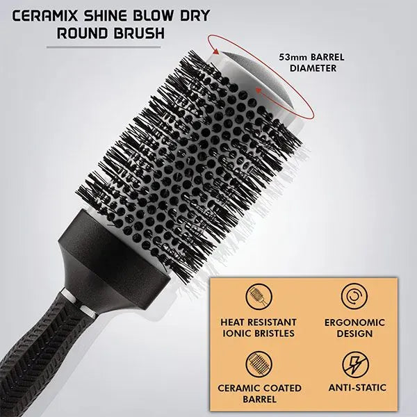 Ceramix Shine Round Brush 53mm