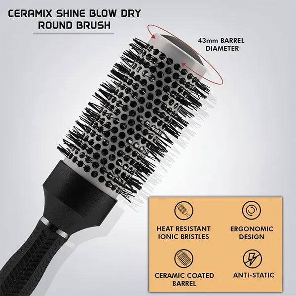 Ceramix Shine Round Brush 43mm