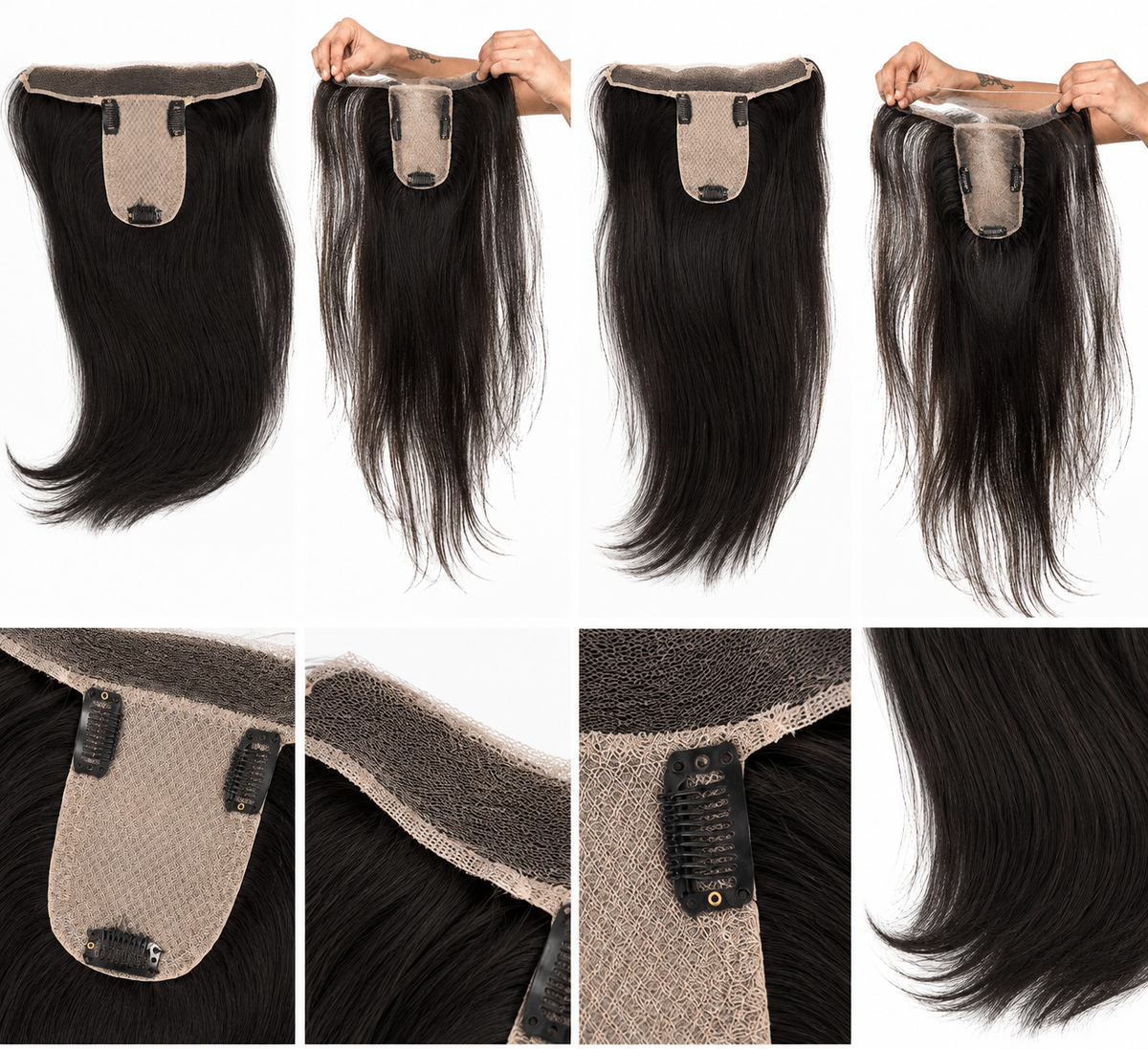 Frontlace Mirage Hair Topper T-Shape