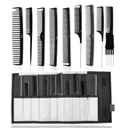 VEGA Carbon Comb Set Black Line (Set of 9)