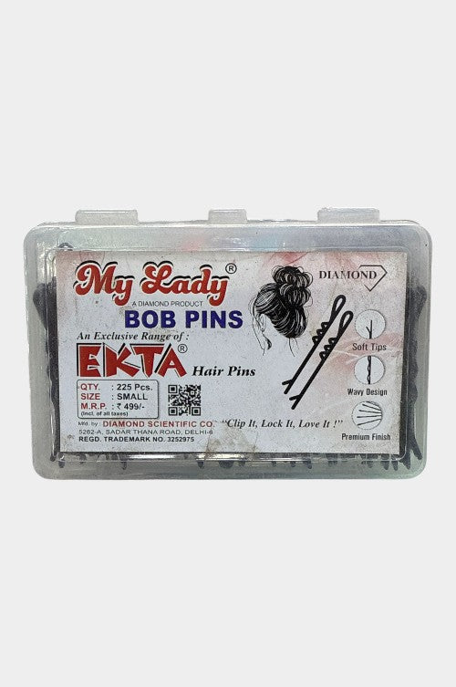 Ekta My Lady Small Size Premium Bob Pins (225 Pcs)