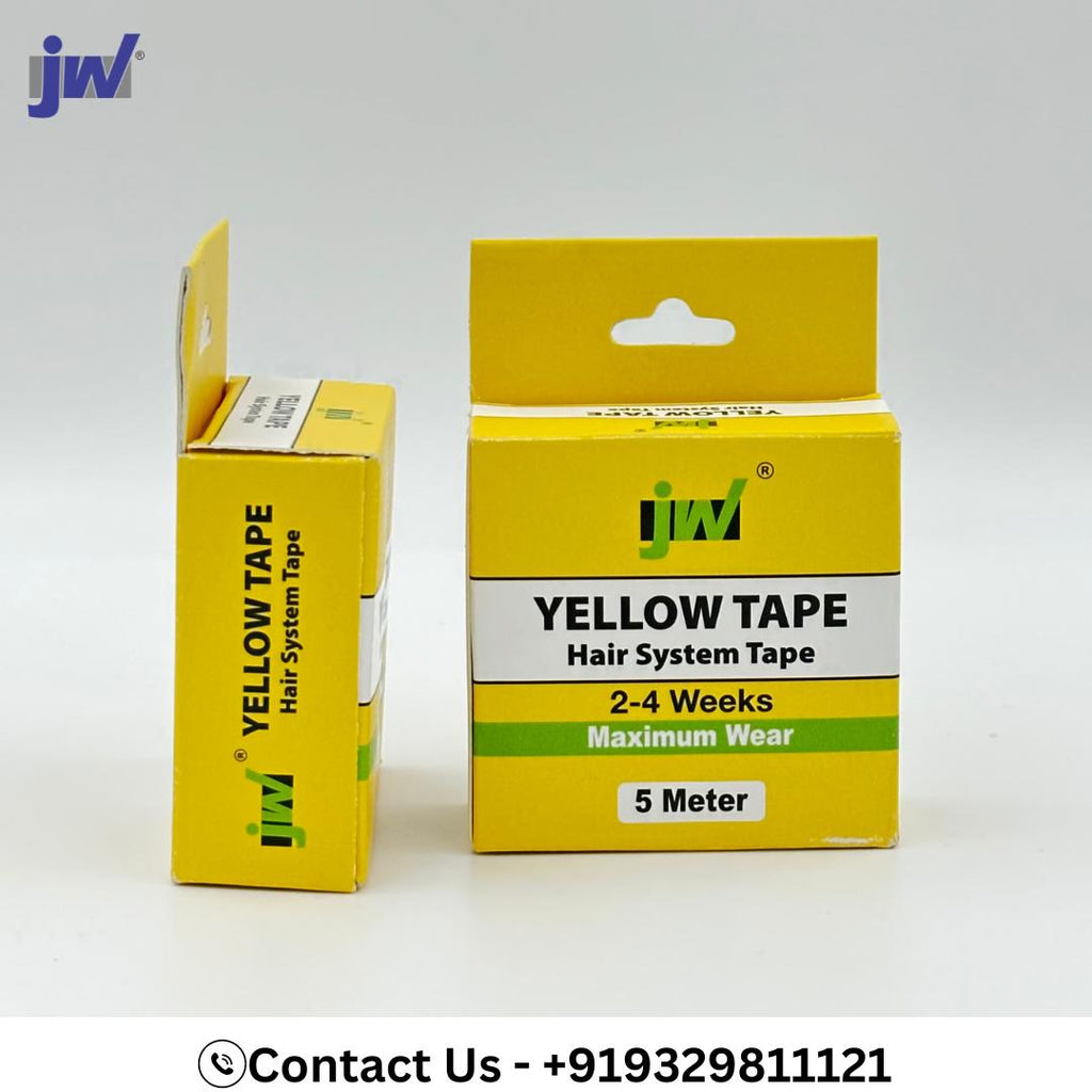 JW Yellow Cotton Tape 5 Meter