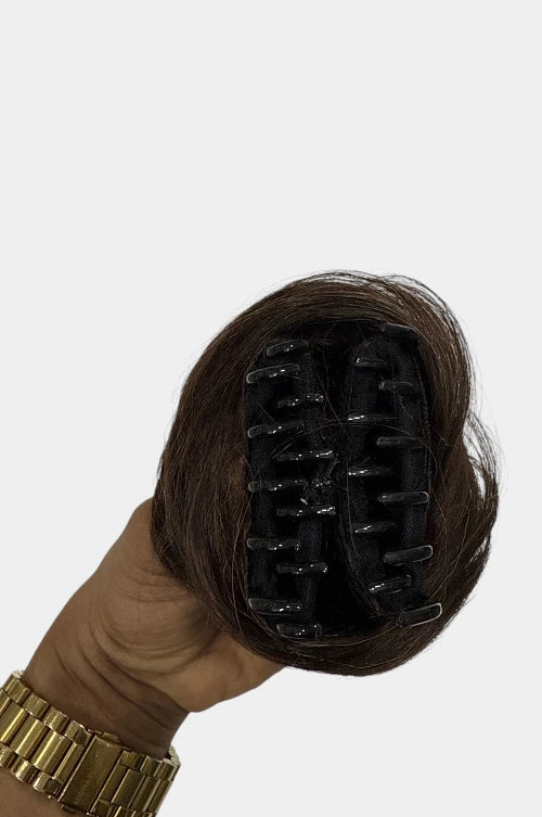 Rose Bun With Small Clutcher