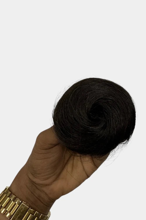 Rose Bun With Small Clutcher