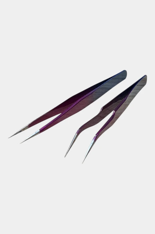 Lash Tweezers 2 Pcs