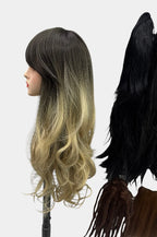 Ash Ombry Matt Finish Wig