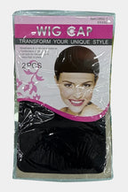Black Wig Cap