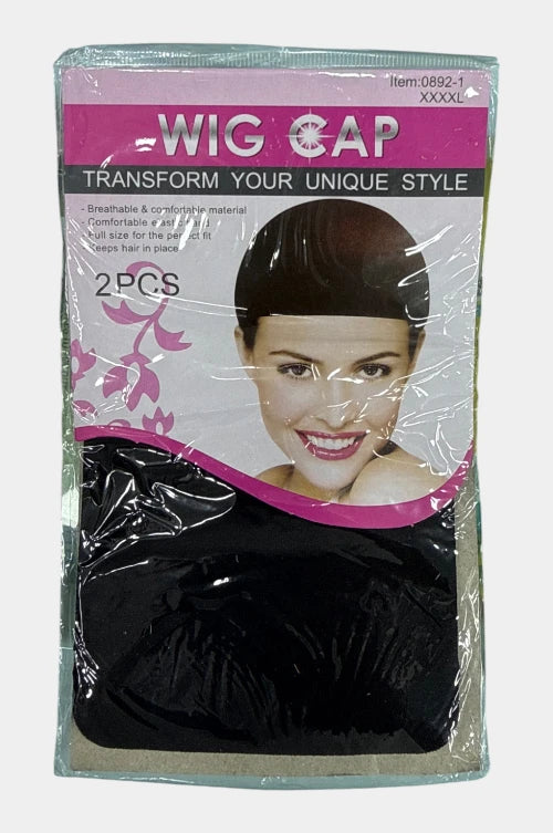 Black Wig Cap