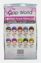 Black Wig Cap