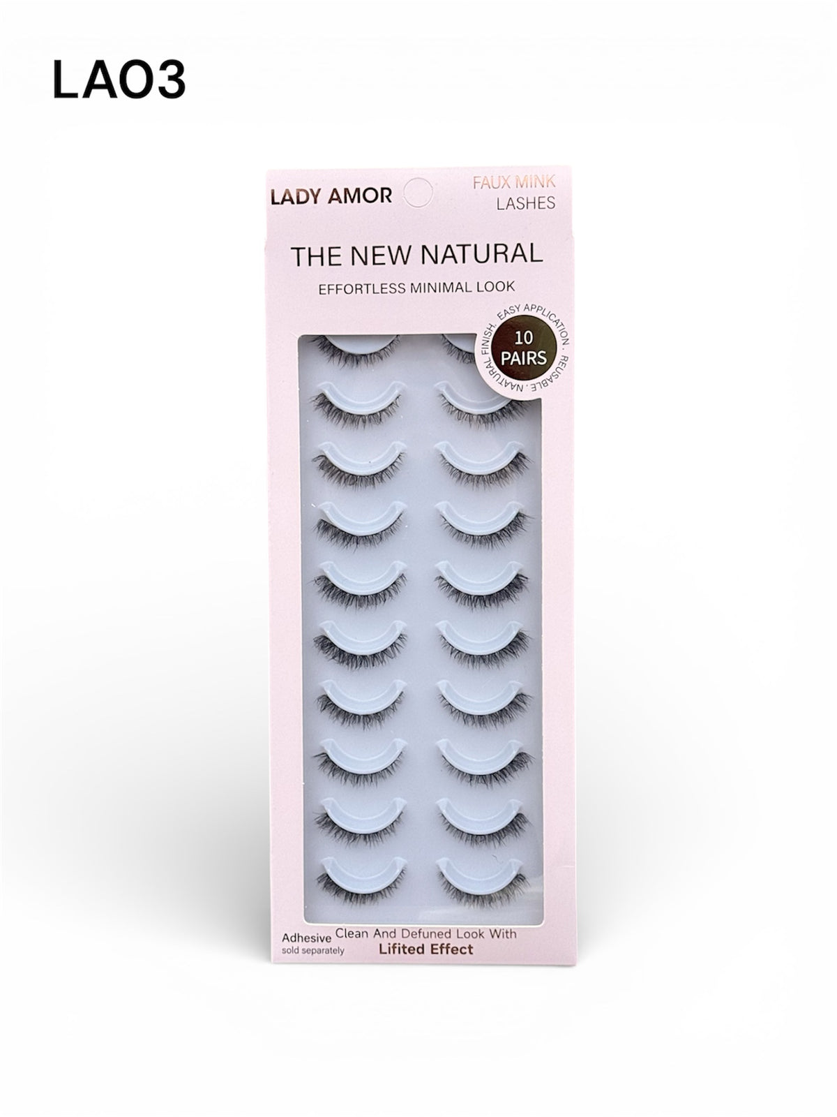 Lady Amor Premium Faux Mink Eyelashes