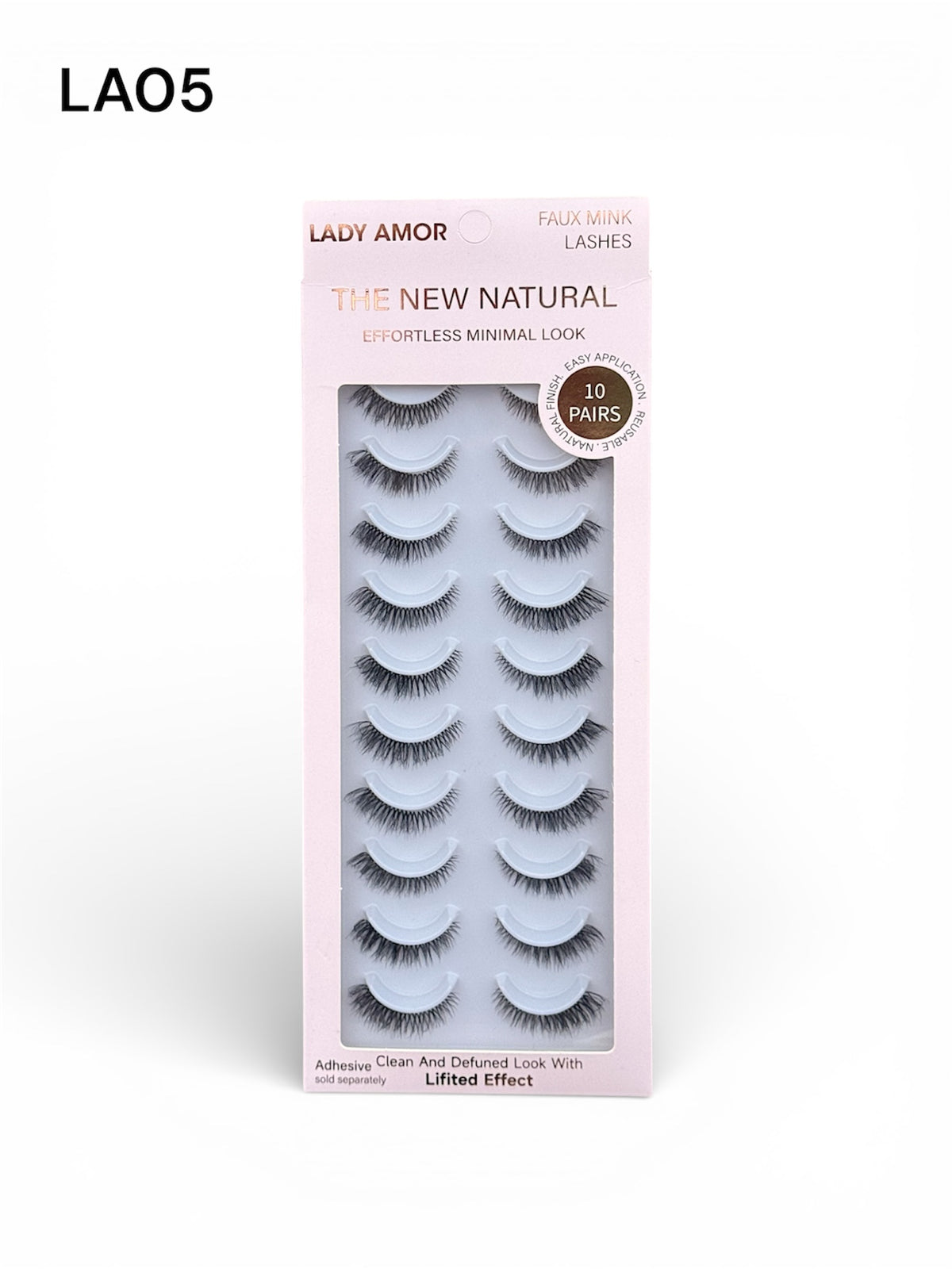 Lady Amor Premium Faux Mink Eyelashes