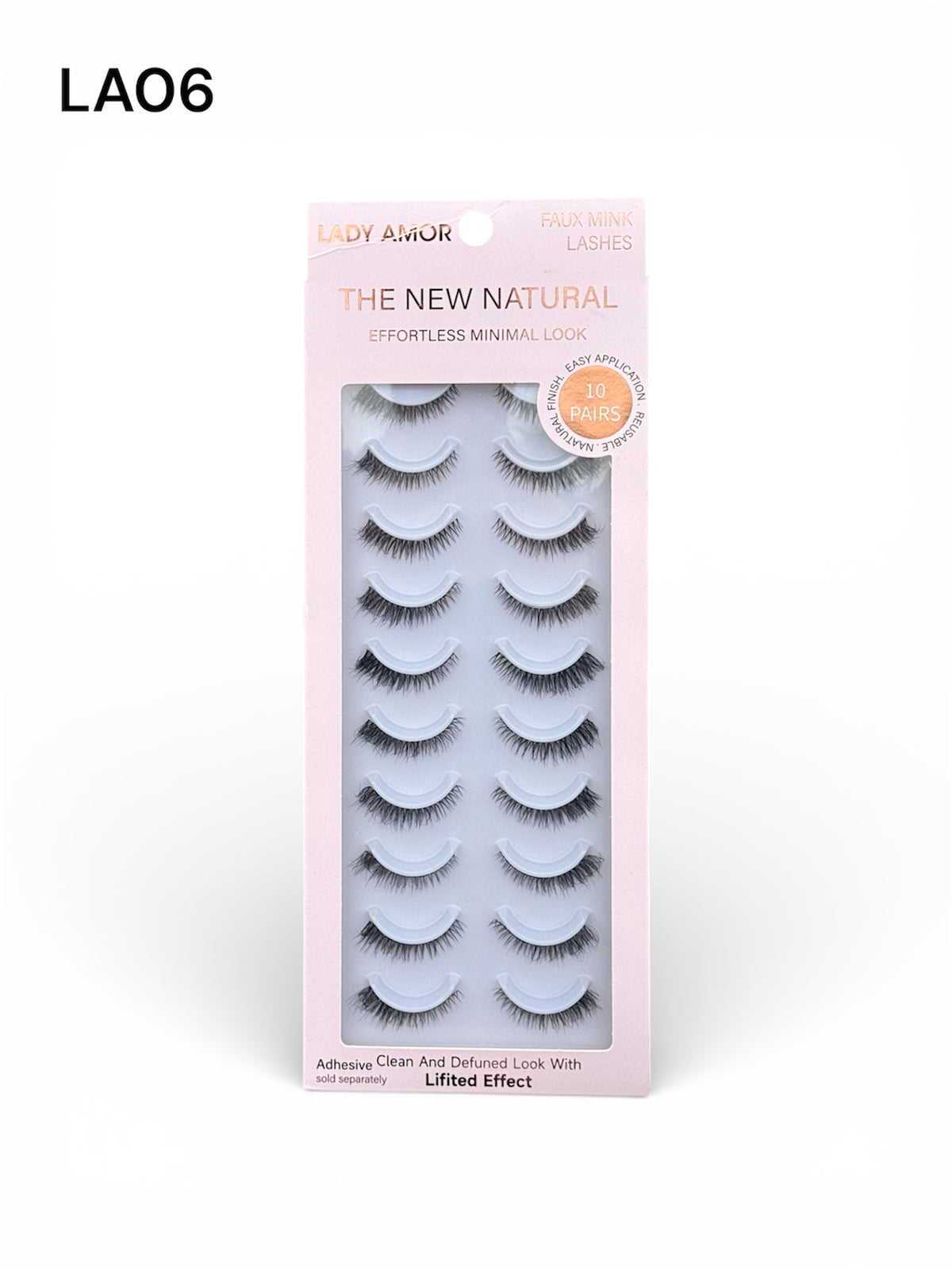 Lady Amor Premium Faux Mink Eyelashes