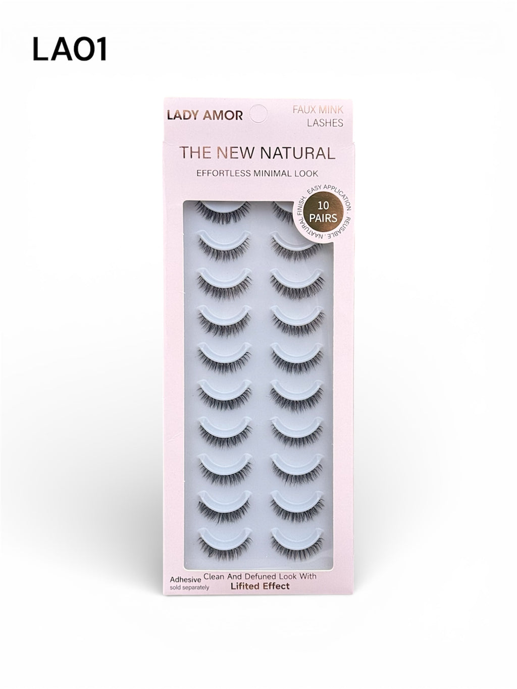 Lady Amor Premium Faux Mink Eyelashes
