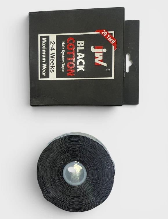 JW Black Cotton Tape